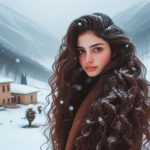 روتین موهای فرفری در زمستان