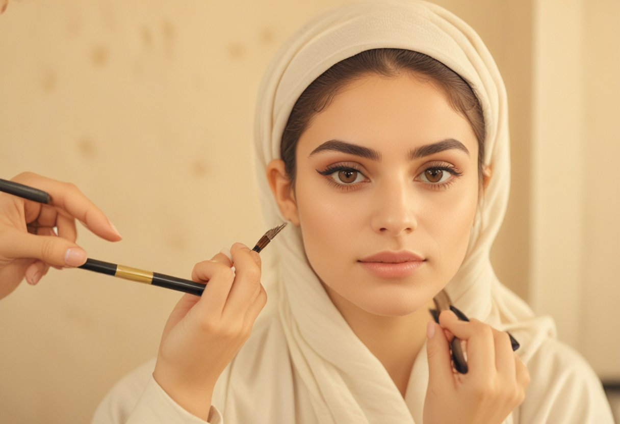 آموزش آرایش صورت در خانه برای عروسی